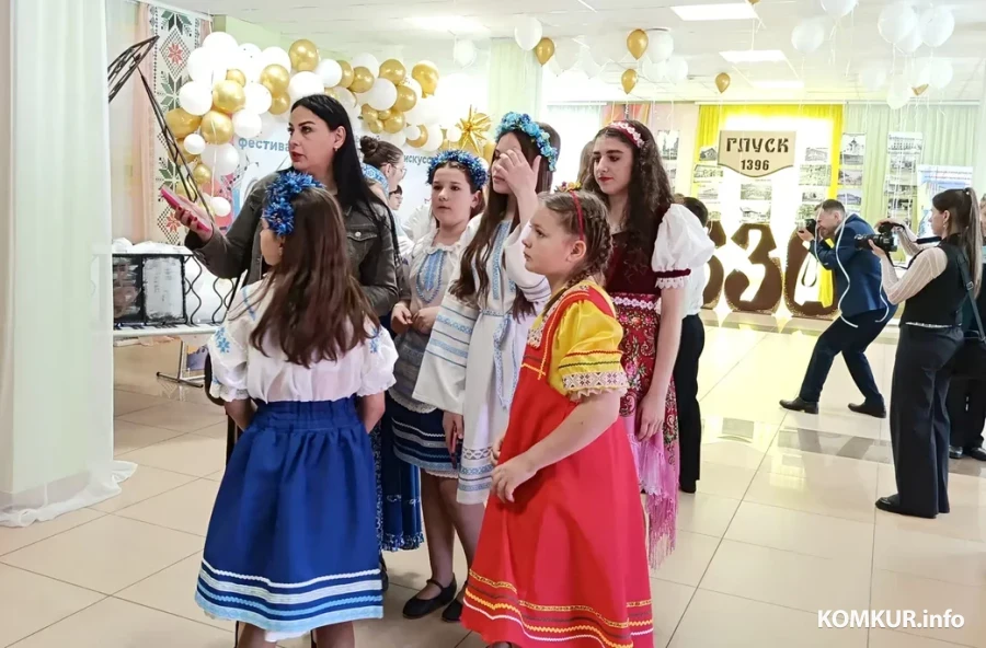 15.05.2026 г. Глуск. Церемония открытия II Открытого фестиваля-конкурса детского искусства имени В. К. Иванова.