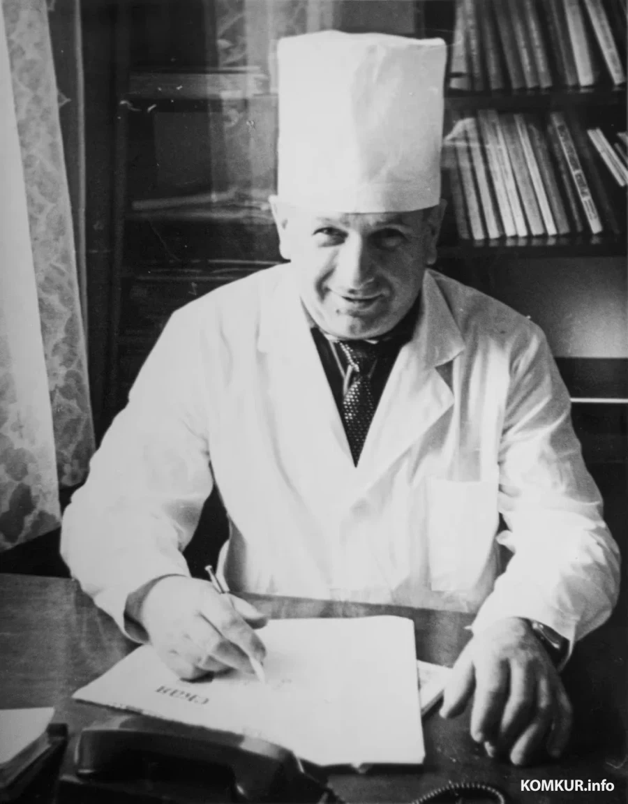 1975 год. Модест Вульфович Сиротин. заведующий производством столовой №11 «Теремок».