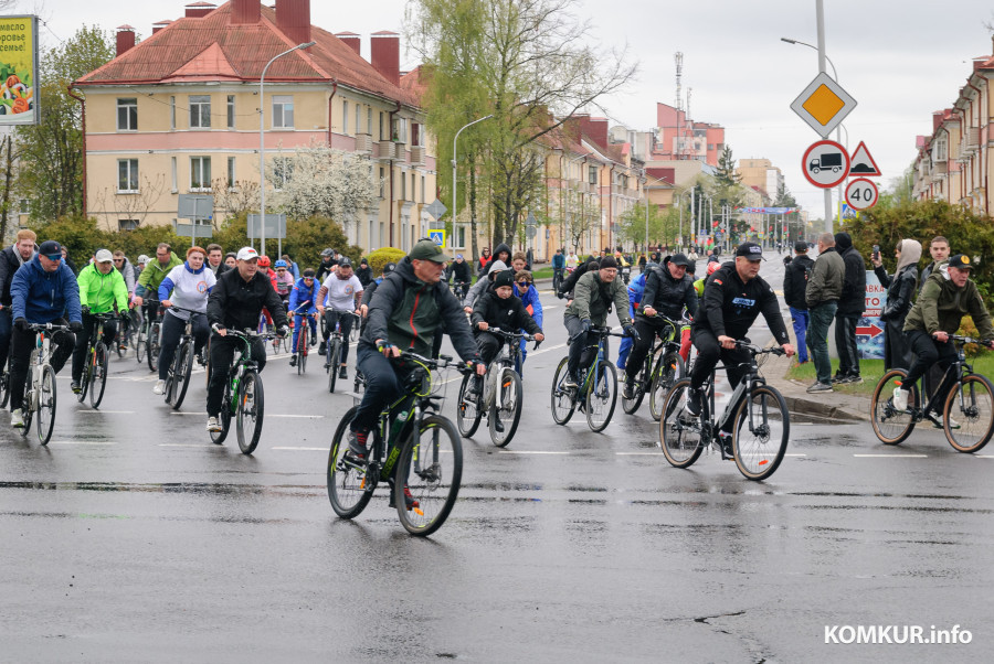 01.05.2026. Бобруйск. Минская – Карбышева. Первомайский мотовелопробег.