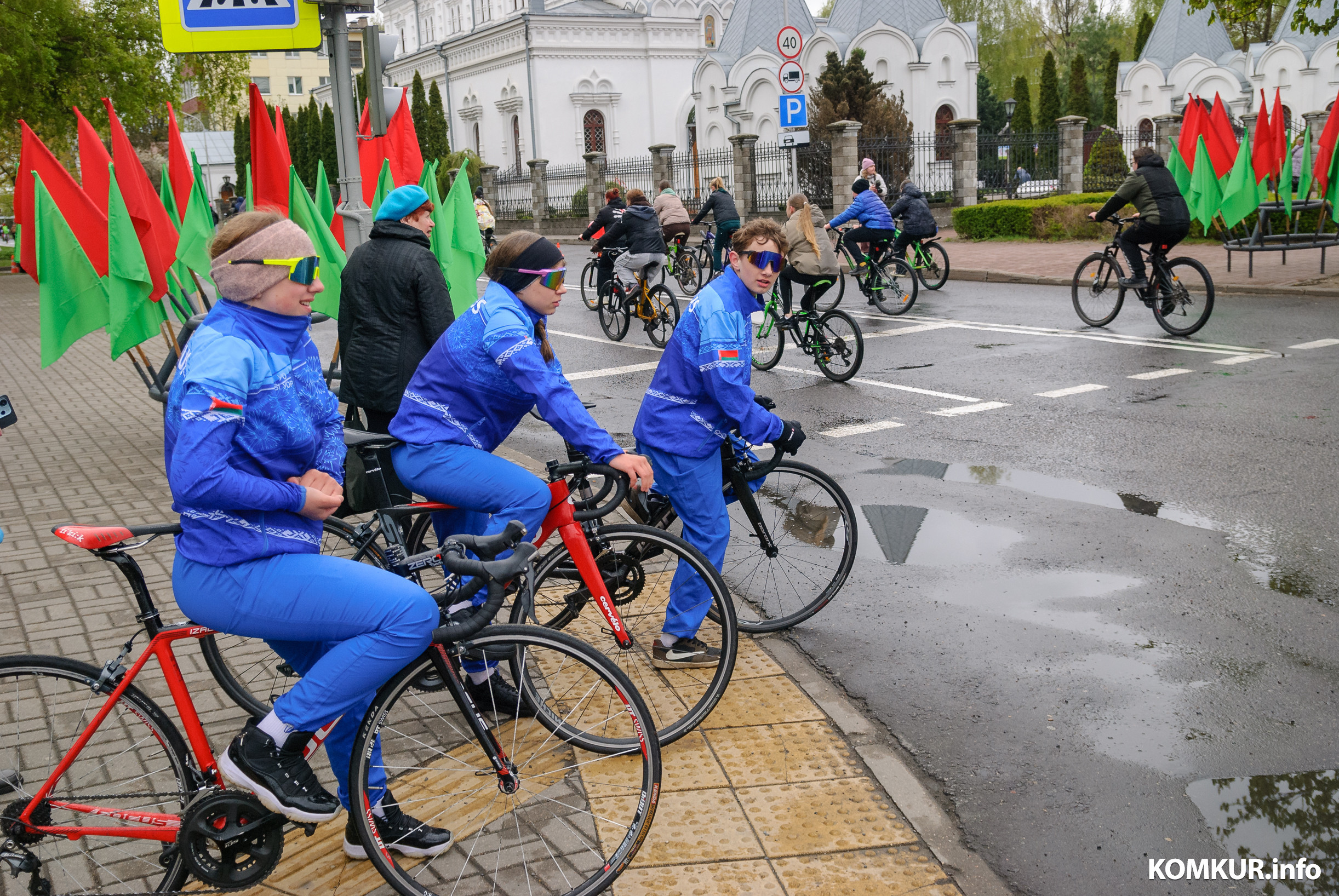 01.05.2026. Бобруйск. Минская – Карбышева. Первомайский мотовелопробег.