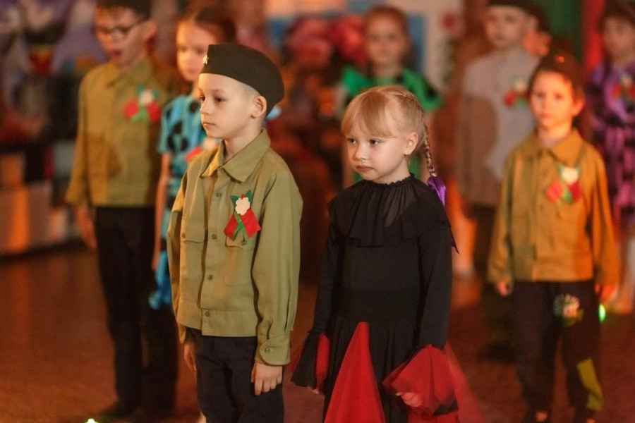 Детский сад №66 г. Бобруйска, 8 мая 2026 года. Утренник, посвященный 81-й годовщине Победы в Великой Отечественной войне.
