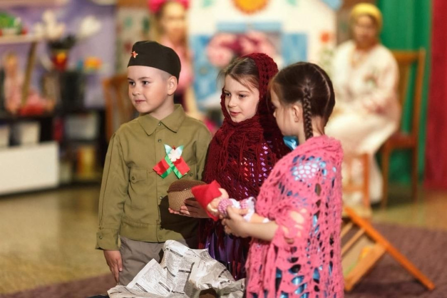 Утренник, посвященный 81-й годовщине Победы, прошел в бобруйском детском саду №66