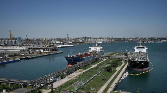 Морской беспилотник взорвался в порту Констанцы в Румынии