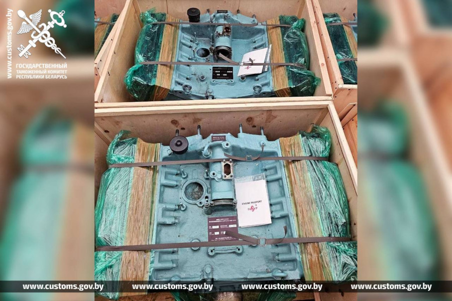 Комплектующие для танков и боевых машин пытались перевезти из Беларуси в Евросоюз 