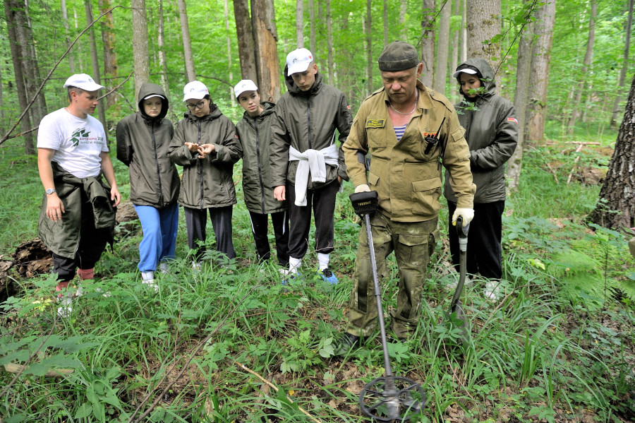 25.06.2026. Бобруйский район, деревня Калинино. Поисковая экспедиция в рамках проекта «Дорогами памяти и славы»