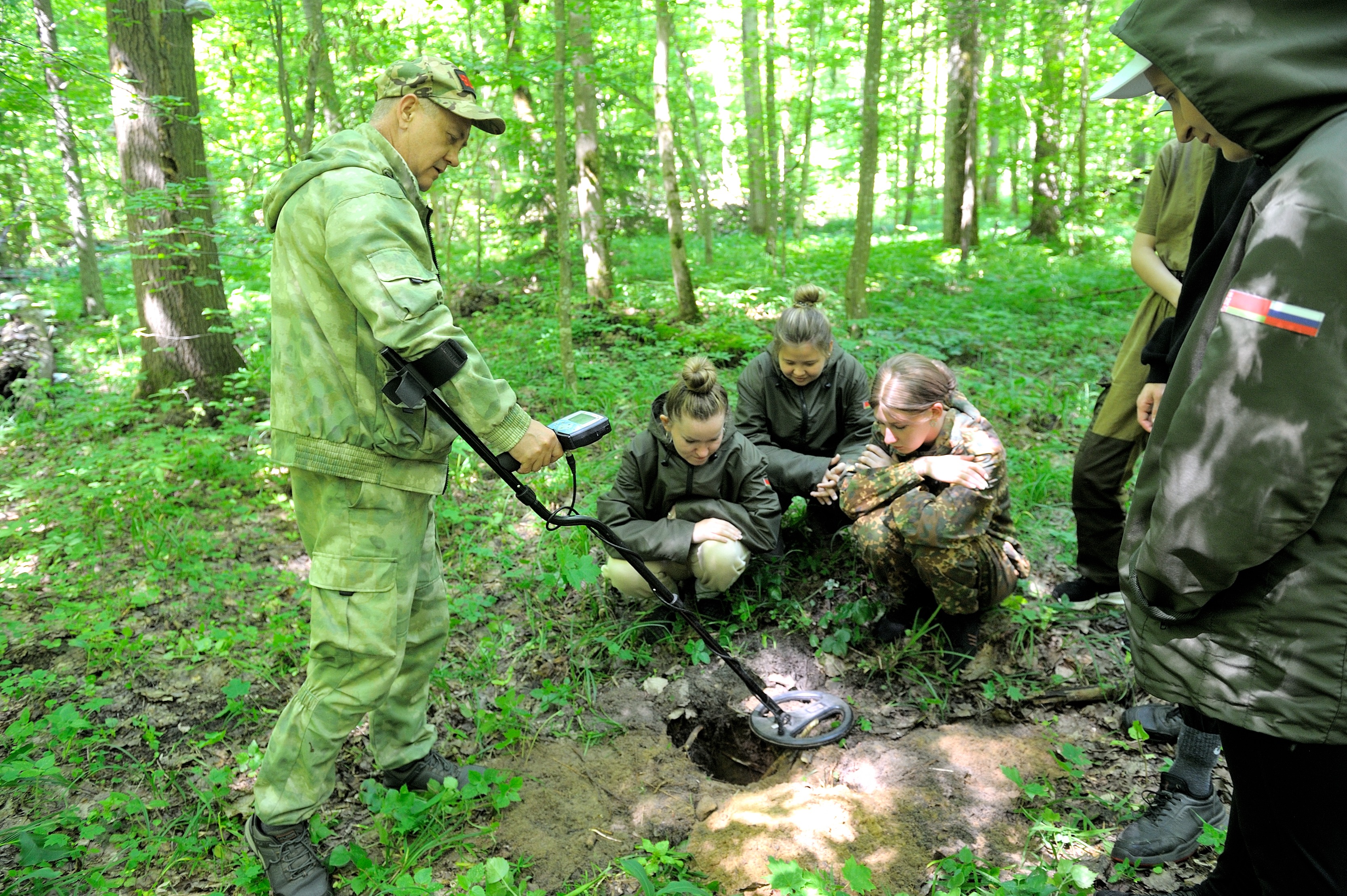 25.06.2026. Бобруйский район, деревня Калинино. Поисковая экспедиция в рамках проекта «Дорогами памяти и славы»