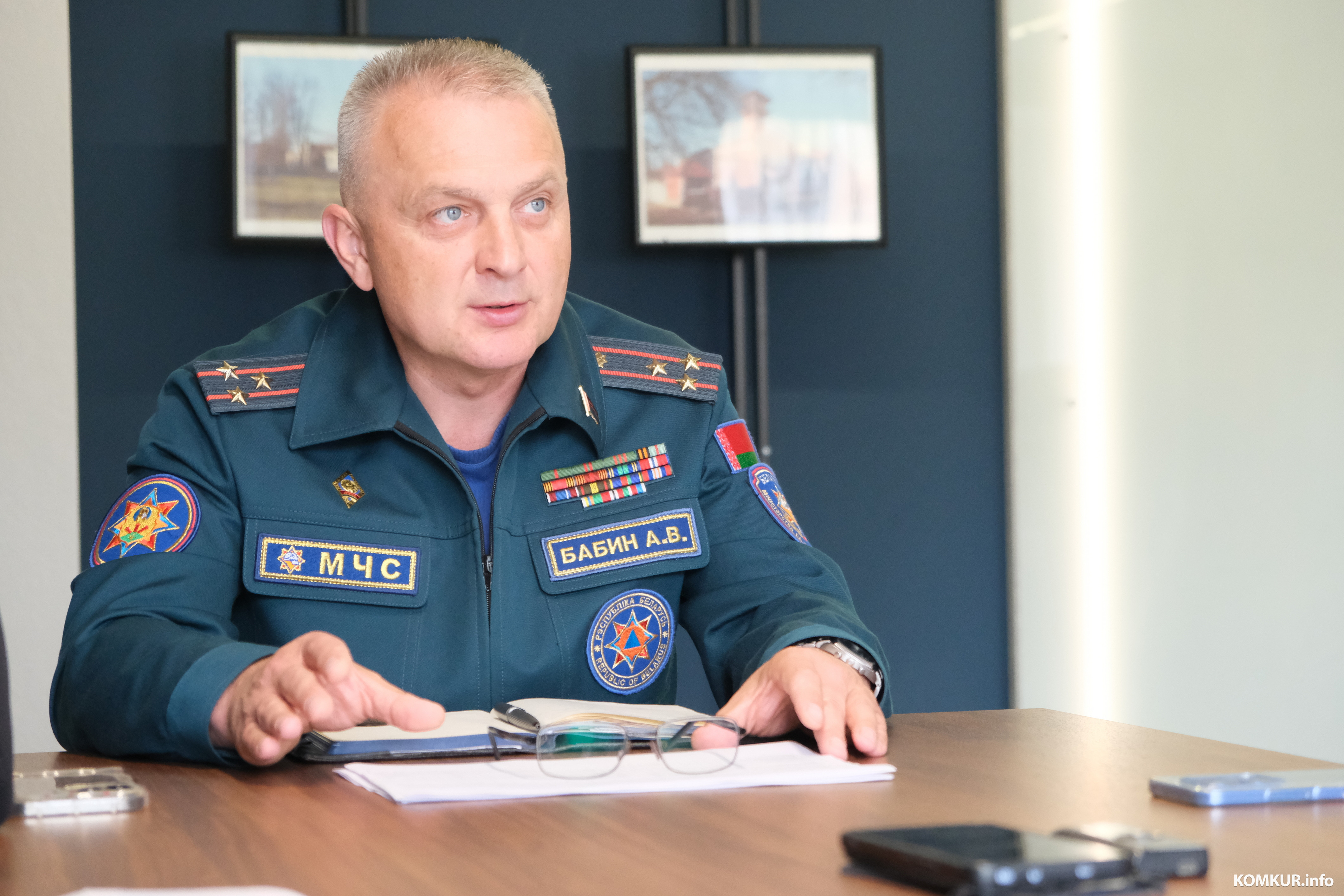Начальник Бобруйского ГРО ЧС Андрей Бабин: «Есть происшествия, которые запоминаются надолго»
