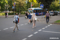 На двух бобруйских перекрестках изменили режим работы светофора: для пешеходов – отдельная фаза 