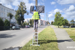 Бобруйские улицы Володарского и Ленина снова односторонние. Водители, смотрите на знаки!