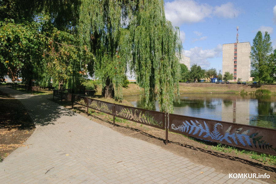 12.08.2026. Интернациональная улица. Благоустройство территории вокруг озера Шаманка