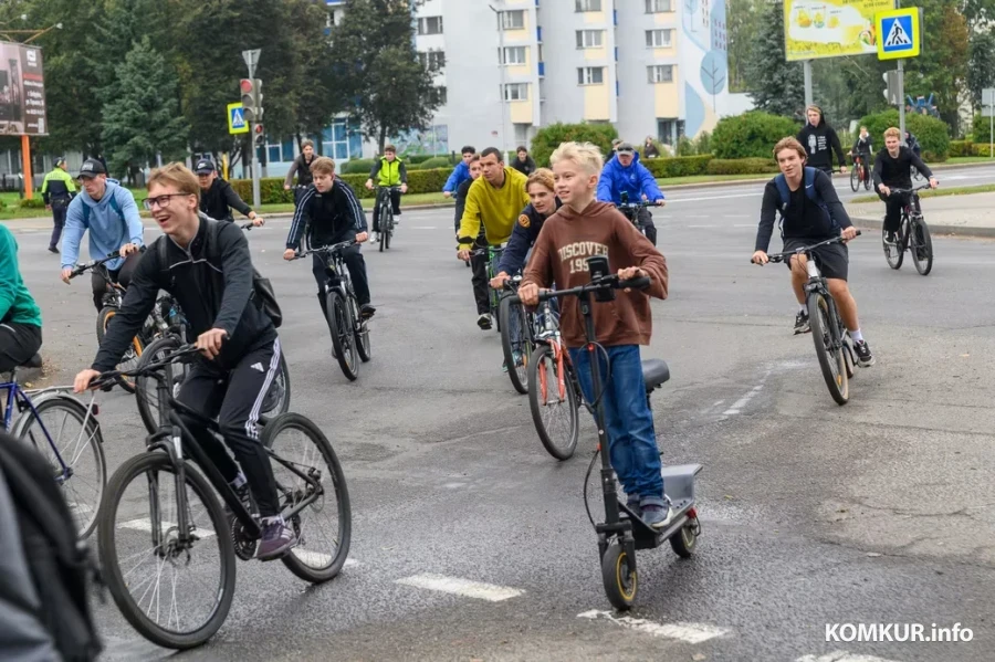 19.09.2026. Улица Минская. Велопробег в честь Дня народного единства.