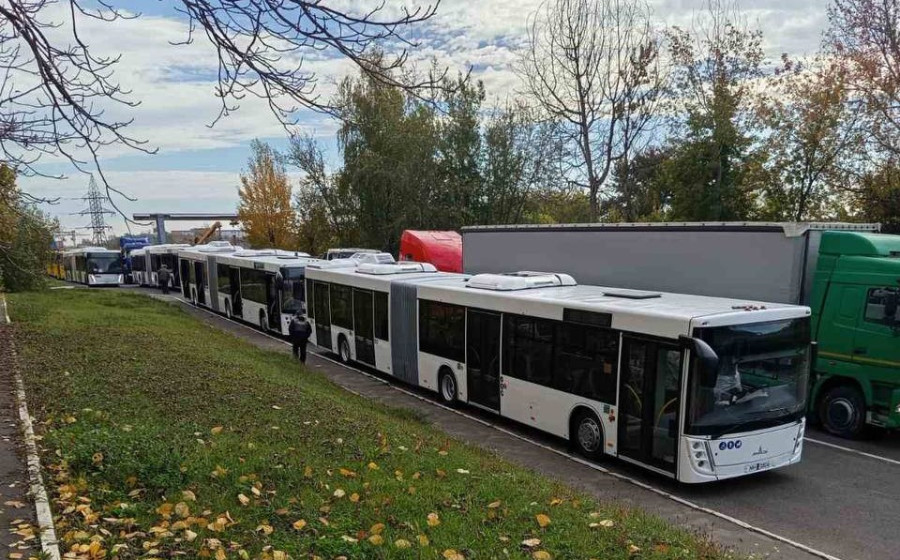 В города области пришли новые «гармошки». В Могилев – сразу 7