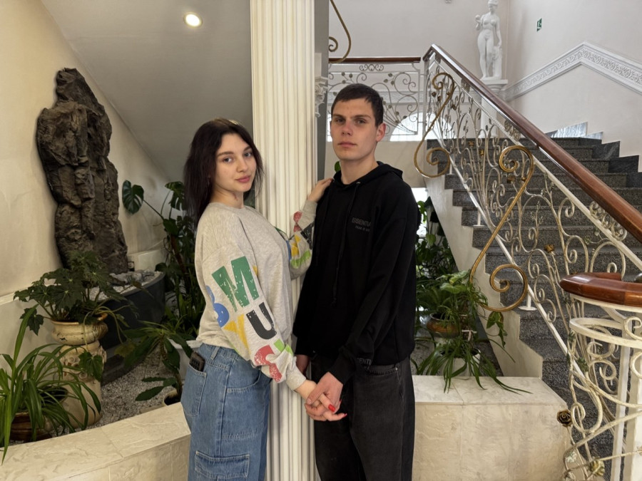 20.03.2026 г. Могилев. ЗАГС. Молодожены недели: Анастасия и Владияр Моськины.