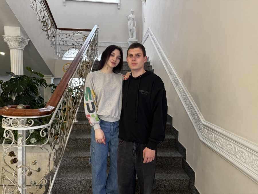 20.03.2026 г. Могилев. ЗАГС. Молодожены недели: Анастасия и Владияр Моськины.