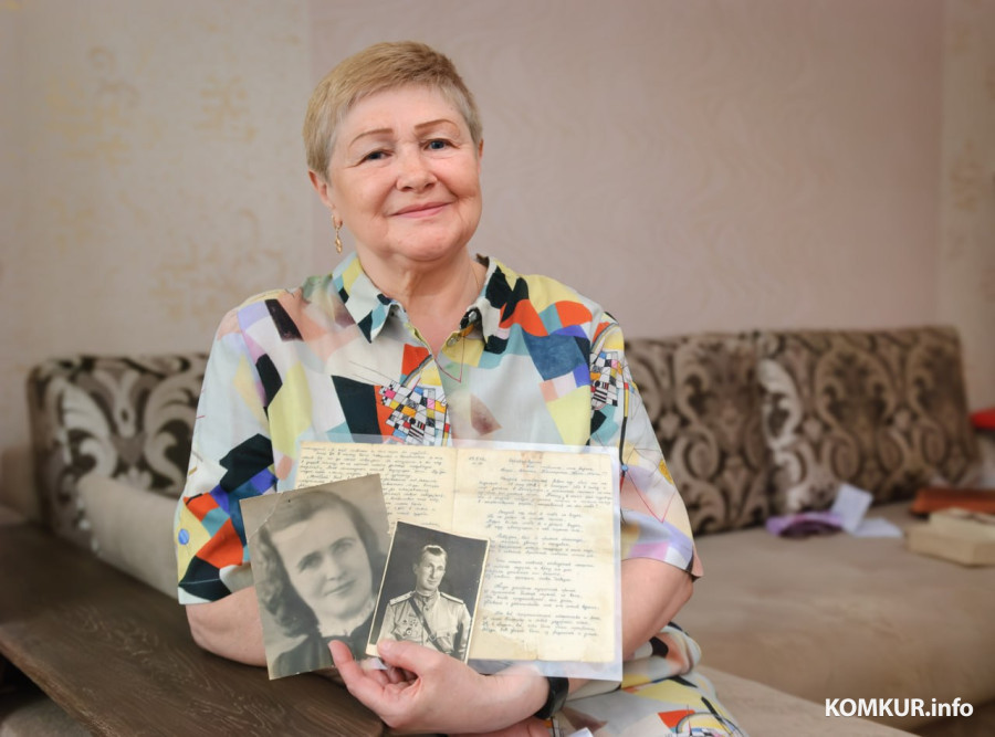 «Вчера во сне тебя я с дочкой видел...» Бобруйчанка нашла фронтовые письма и дневник своего деда