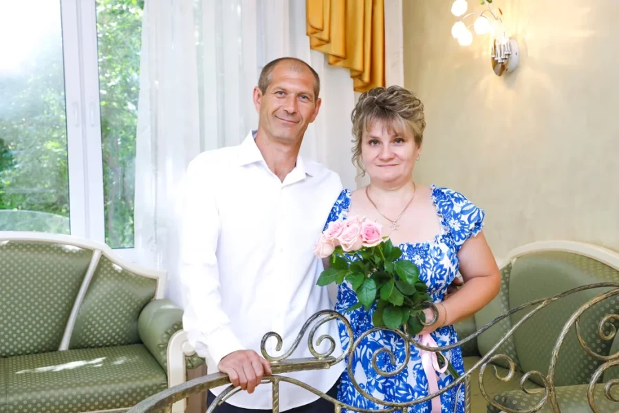 24.07.2026 г. Оксана Дмитриевна и Александр Николаевич Черниковы.