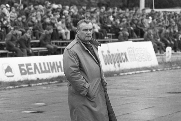 Середина 1990-х. Олег Волох (на снимке), работая с «Шинником»-«Белшиной», вывел команду в Высшую лигу. Фото из архива ФК