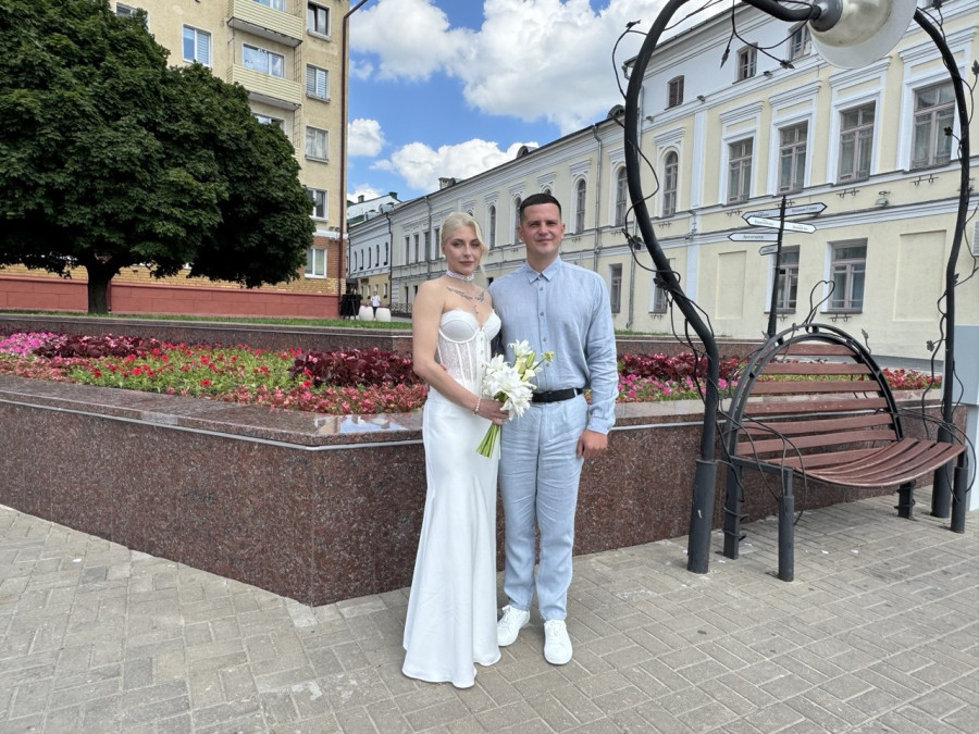 05.06.2026 г. Могилев. ЗАГС. Молодожены недели: Анастасия и Александр Даниловичи.