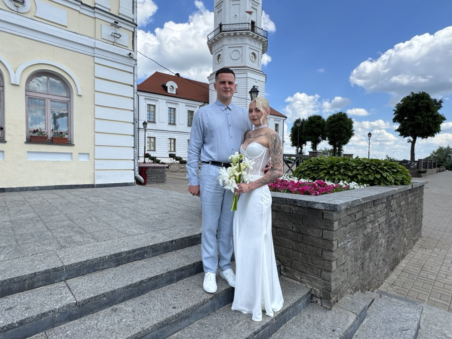 05.06.2026 г. Могилев. ЗАГС. Молодожены недели: Анастасия и Александр Даниловичи.