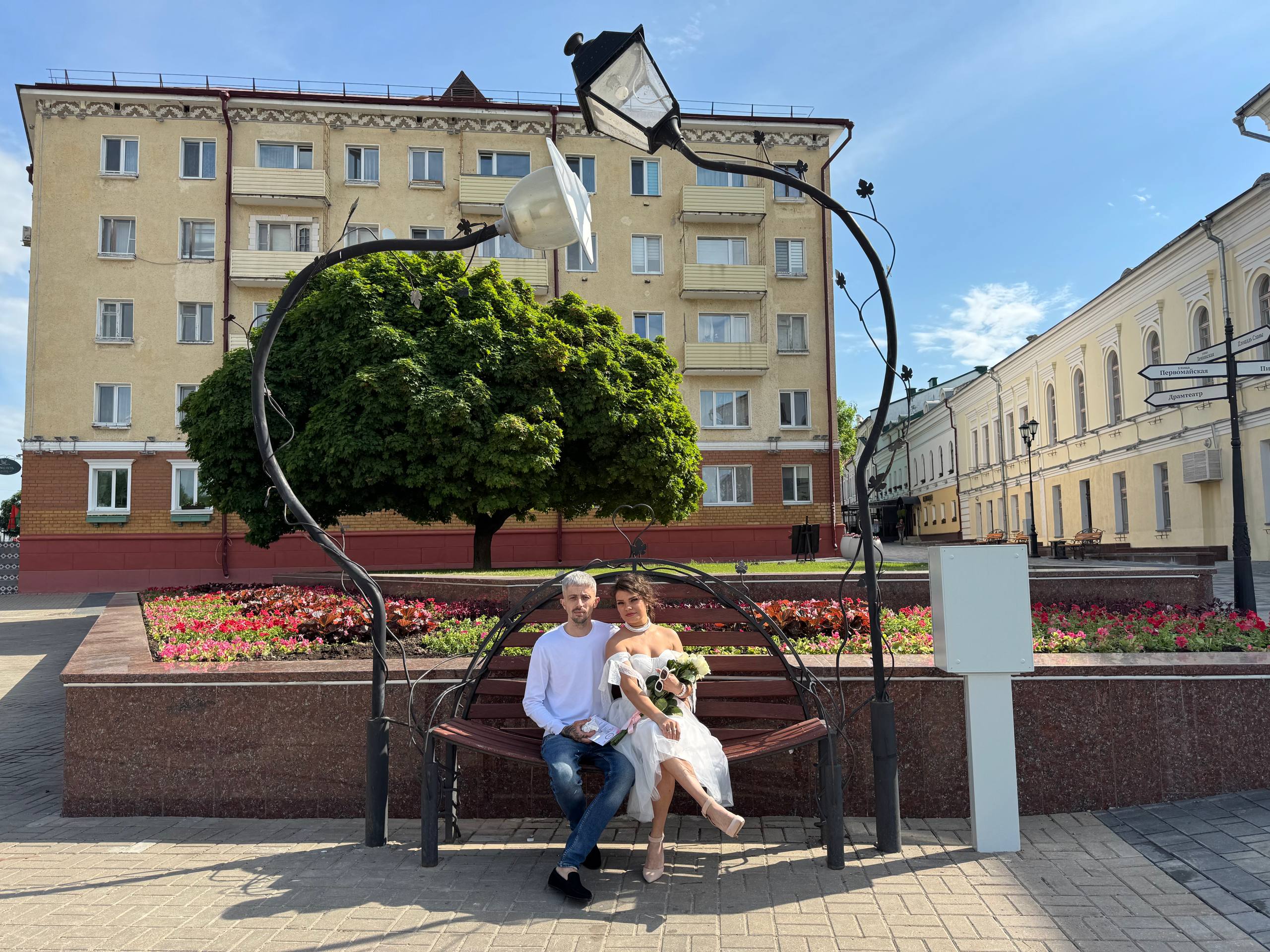 «Не хватает только третьего ребенка». Свадебная пара недели