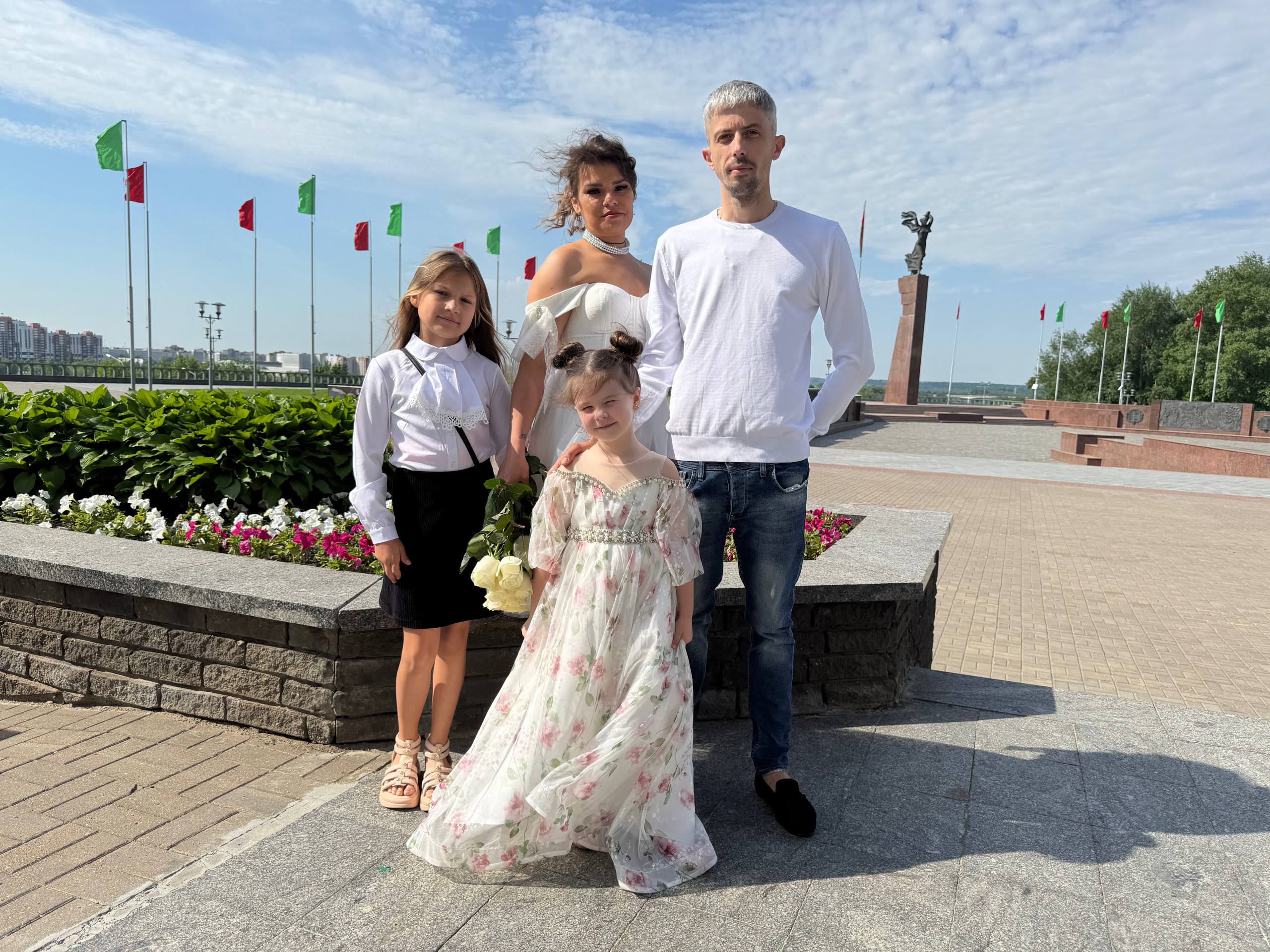 «Не хватает только третьего ребенка». Свадебная пара недели