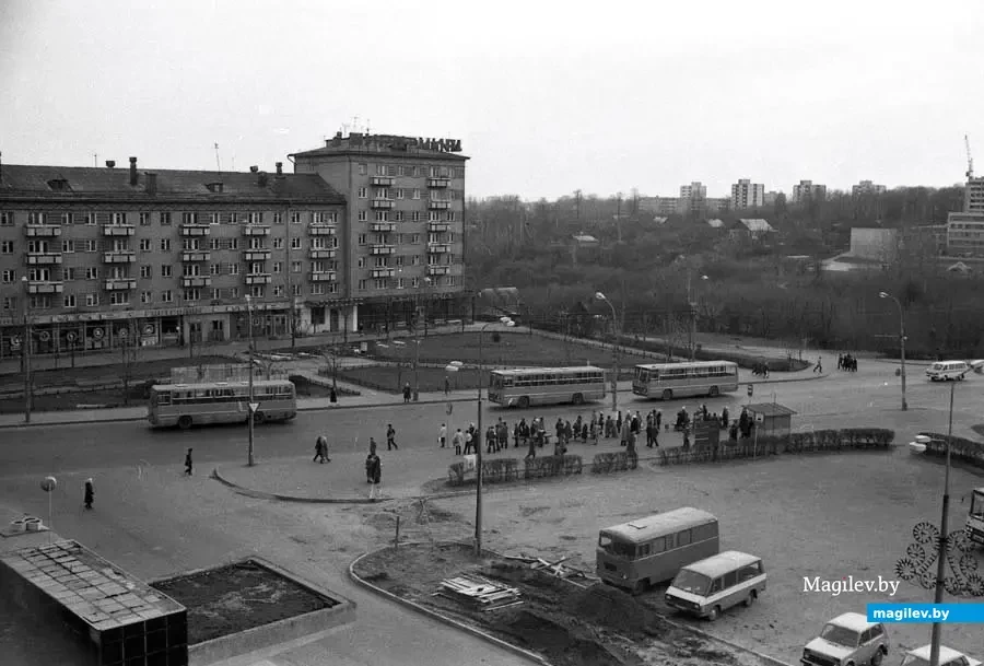 Фото Валерия Бысова. Могилев, 1970-е годы.