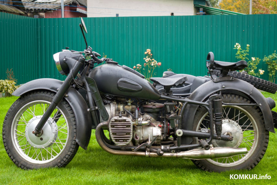 09.10.2025. Бобруйск. Мотоцикл К-750 Александра Стежко. 1958г.